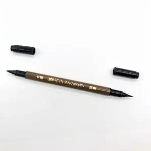 ( )일본산 2WAY 붓펜 세필 대필 딥펜 문구 서예 펜글씨 도구 캘리그라피