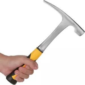 스키드 핸들이 있는 Acrux7 벽돌 망치 35온스 12인치 석조 - 지질학적 픽 2.2파운드 프리미엄 탄소강