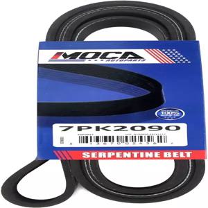 MOCA 7PK2090 EPDM 서펜타인 벨트 for 05-12 토요타 아발론 07-11 캠리 렉서스 ES350 07-10 시나 3.5L V6
