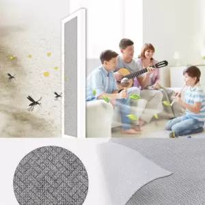 셀프 창문필터 롤 방충망 필터용 가정용 샷시 벌레차단 접착식 샤시 꽃가루