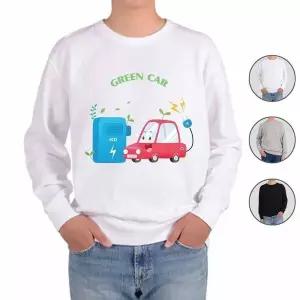 [하프클럽/]디자인 그린카 four 같이타요 맨투맨 전기차 단체복