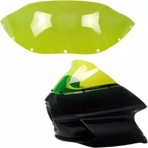 파워 제임스 8.0인치 키 큰 PMMA 그린 윈드실드 윈드스크린 할리 데이비슨 스트리트 밥 로우 라이더 다이나