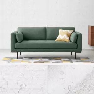 대용량 접착 실크벽지 10M 셀프도배 꽃무늬 패턴 아이방 붙이는 스티커