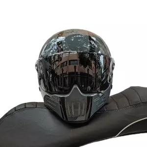 소두핏 헬멧 스쿠터 풀페이스 오토바이헬멧 클래식 오토바이 빈티지 반모 하프 자전거