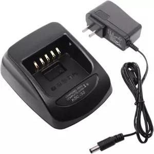 Aimtobest KSC-32 Charger Compatible for TH-D72A TK-2180 TK-3180 TK-5210 TK-5310 NX-5200 NX-5300
