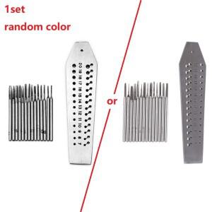 주얼리 및 시계용 탭 다이 세트  14 스크루플레이트  0.7mm  2mm