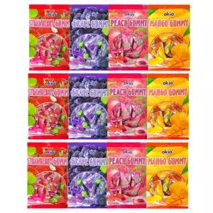 오키오젤리4종 딸기+포도+피치+망고3개씩