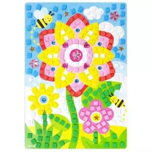 어린이집 봄 큐빅스티커 모자이크만들기5P 창의력 겨울방학 환자