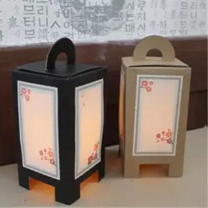 노인 간편 종이접기 사각 손잡이 등불5P 창의력 선물 어린이날