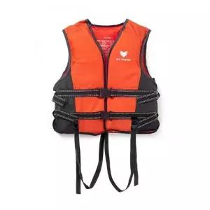 물놀이구명복 국산 돌핀 구명조끼(M) 오렌지 물놀이안전 수영조끼 수영구명복