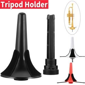 소형 삼각대 홀더 접이식 스탠드 휴대용 금속 황동 다리 악기 액세서리 뮤지컬 랙