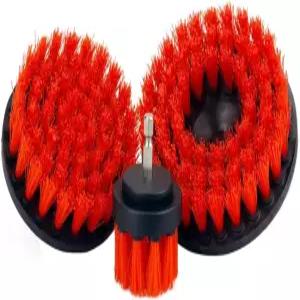 Maxshine 유니버설 M8 드릴 브러시 세트 3피스(2 u201D 4 5 u201D) 부착형 튼튼한 카펫 및 실내 청소기