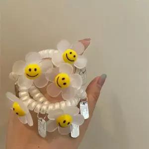 [하프클럽/](사러왕)전화선머리끈 기본 데이지 헤어고무줄 스프링