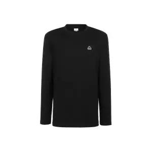 매장정품 KAPPA 26수 코튼 긴팔티셔츠 유니 블랙
