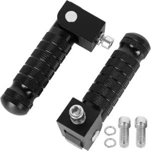 모터사이클 M8 유니버설 풋 페그 CNC 접이식 및 미끄럼 방지 90도 페그는 슈퍼 73 자전거 미니 바이크 전기