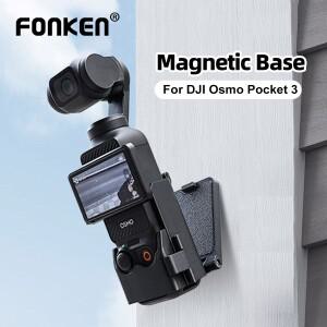 DJI호환 Osmo Pocket 3 확장 어댑터와 호환되는 다기능 마그네틱 브래킷 마운트 자석 스티어링 홀더