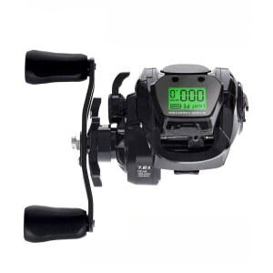 디지털 소형전동릴 한치 낚시용 갈치 케이블 대형 용품 소형 충전식 검정 낚시릴 와이드바디