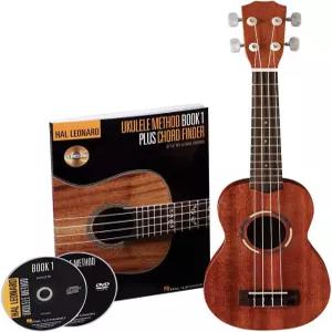 할 레너드 우쿨렐레 스타터 팩(악기 Bk/CD 코드파인더 및 DVD)