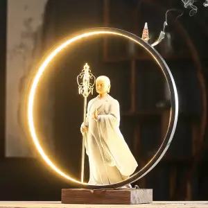 지장보살 LED 조명 램프 불상 천장 USB 전등 무드등 아카리