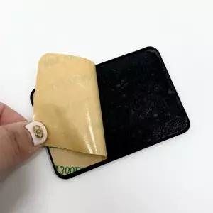 블랙 핸드폰 뽁뽁이 흡착패드