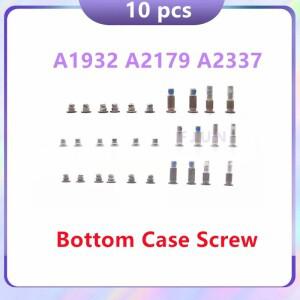 Macbook Air 13 A1932 A2179 A2337 실버 그레이 골드  년용 새 하단 케이스 나사 세트