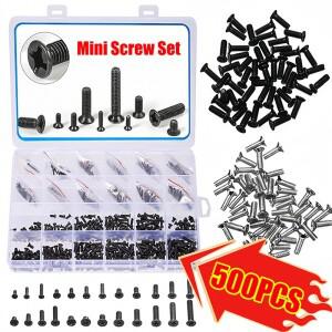 500PCS 노트북 미니 소형 호환 나사 세트 18 가지  너트 DIY 키트 lenovo 호환 삼성 호환 HP 호환용 컴퓨터