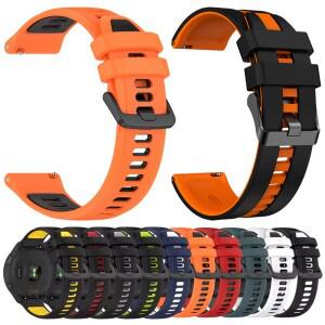 [호환품]TicWatch Pro 3 Ultra GPS/LTE GTX S2 E2 E3 GTH/GTW 시계용 20mm 스포츠 실리콘 스트랩/밴드