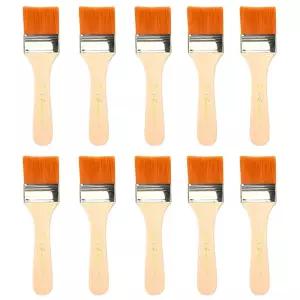 페인트붓 수성붓 페인트브러쉬 젯소붓 D06 6호 10개 GIT5+3DEq