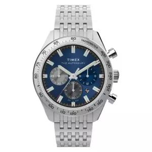 타이멕스 워터베리 트래디셔널 크로노그래프 쿼츠 블루 다이알 남성용 시