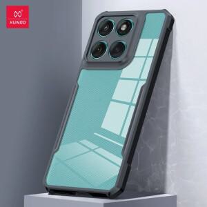 [호환품]Motorola Moto Edge 60 Fusion 에어백 용 Funda Xundd 케이스 충격 방지 PC + TPU 투명 낙하 전화