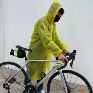 성인용 아웃도어 우비 레인코트 옐로우 비옷 우비 판초우의 우의 레인코트