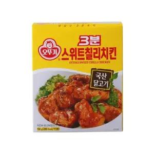 오뚜기 3분스위트칠리치킨150g 오뚜기 3분요리 스위트 칠리치킨 치킨소스