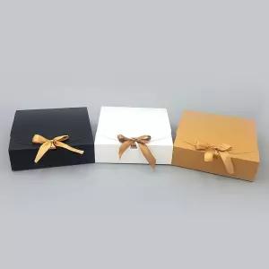 접이식 무지 납작 사각 선물상자 대 16.5x16.5x5 선물상자 접이식사각상자