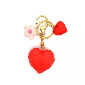 LED 라이트 블로썸 하트 키링 불빛 반짝이는 체리 핑크 러블리