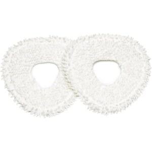 [미국배송] 나르왈 프레오 Z 울트라 X 프레오 J3 J4 J4 라이트 J5 샤오야오001용 DRAER 워셔블 재사용 가능한 모핑 패드 강력 얼룩 제거 물티슈 천 패드 프리미엄 극세사 화이트(2팩)