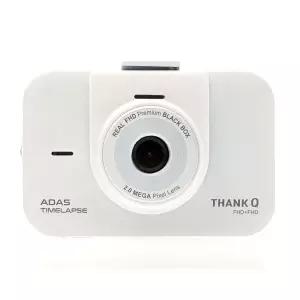 국내생산 땡큐블랙박스 화이트1채널 32GB+GPS 12v-24v 차량용 3채널 자동 전방 후방 안전 선물 새차 신차