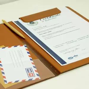 PU 가죽느낌 A4 결재판 자석 클립보드 레포트화일 결재보드 결재서류