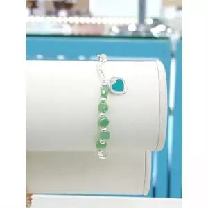 로뎀 세이브존05 순은 Lovely 하트 팔지01 RD23030123