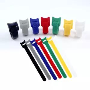 도깨비 찍찍이 타이 7색 7개입(1.5mm x 20cm) tv선정리 컴퓨터선정리 전선정리