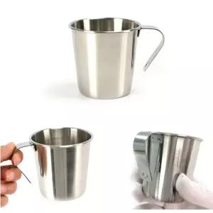 스텐 27종 손잡이 캠핑컵 양치컵 물컵 7.4x7cm 11호 유치원물컵 캠핑머그컵