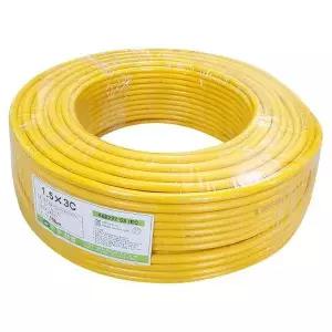미주 범용비닐시스코드 3C1.5SQ 100M (VCTF)황색 100M