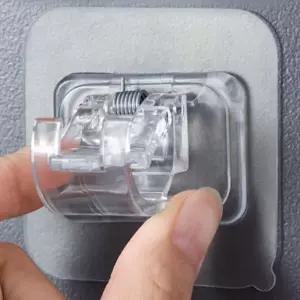 커튼봉브라켓 2P 안뚫어고리 못없이커튼 압축봉홀더 커튼봉 안뚫어고리