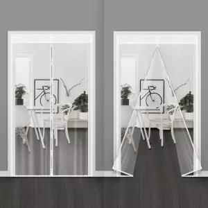 방문120x210cm비닐 PVC외풍막 한겨울 비닐천막 방문120x210cm 마그네틱 욕실 (WFKBIXL)