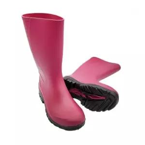 고품질 여자용 245mm 진달래 패션장화 슈마켓 다용도장화 단 (WFKB77V)