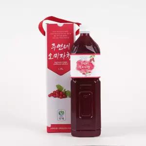 오미자청 1.5L 1병 원액 엑기스 선   1500ml 1병