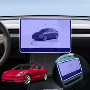 Brov 테슬라 모델3 하이랜드 자동차 내비게이션 보호필름 논글레어 무광 저반사 액정보호