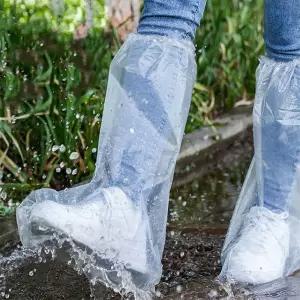 일회용 비닐 신발 방수커버 신발 커버 레인부츠 10매 신발덮개 방수덧신