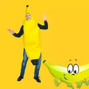 바나나 코스튬 코스프레의상 파티복 할로원 남여공용 코스튬 성인코스튬