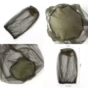 해충방지 얼굴 모기장 벌초 낚시 방충모자