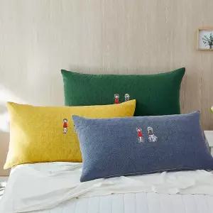 [이솔홈] 크렉 고급 대쿠션 등쿠션 헤드쿠션 커버